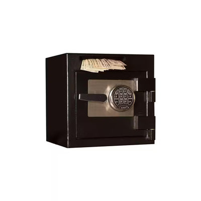 0.90 Cu. Ft. Steel Deposit Safe Electronic Lock, Black