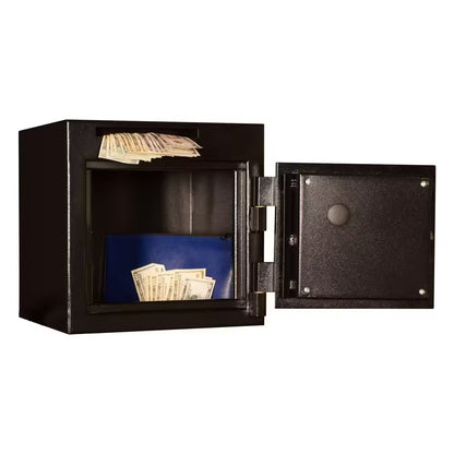 0.90 Cu. Ft. Steel Deposit Safe Electronic Lock, Black