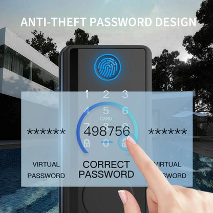 Smart Door Lock Electronic Door Lock Fingerprint Remote Unlocking Keyless Password Lock