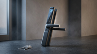 Fingerprint Double Two Side Waterproof Outdoor Smart Door Lock SUS Material for Slim Aluminum Swing Sliding Lock ,Long Lasting — Lifestyle