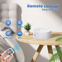Wireless Wifi Smart Home Automation Security Alarm System with Door Sensor Motion Sensor Smart Life App Burglar Alarm Siren